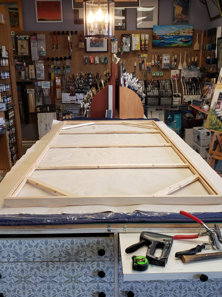 Canvas Stretching Service Destination Art