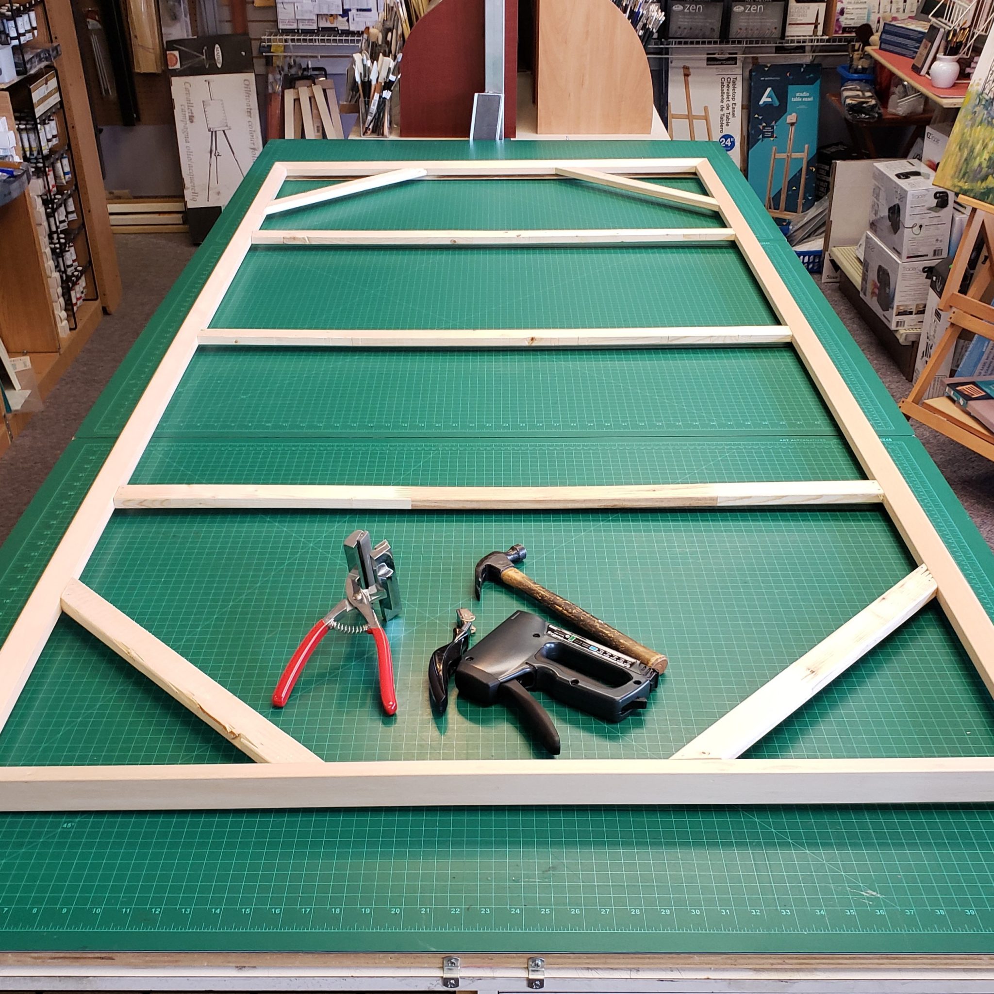 Canvas Stretching Service Destination Art